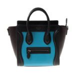CELINE セリーヌ ラゲージナノショッパー トリコロール カーフ