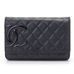 CHANEL シャネル カンボンライン チェーンウォレット