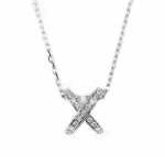Chaumet ショーメ リアン・ドゥ・ショーメ エックスモチーフ 17Pダイヤモンドネックレス