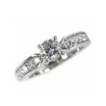 Chaumet ショーメ プリュム ダイヤモンドリング J3RGPV