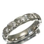 Chaumet ショーメ ダイヤモンド 7石 トルサード リング
