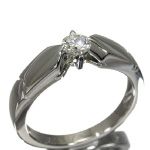Chaumet ショーメ ダイヤモンド 0.25ct F VVS1 VG リング Pt950