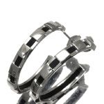 Chaumet ショーメ クラスワン ピアス K18WG/ラバー