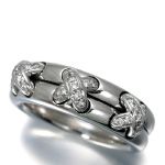 Chaumet ショーメ リング ダイヤ リアン クロス K18WG