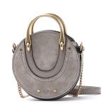 Chloe クロエ ピクシー レザー 2WAYショルダーバッグ グレー