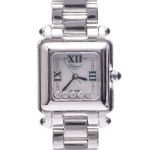 Chopard ショパール ハッピースポーツ 5Pダイヤ SS シェル文字盤 クオーツ 27/8893-23