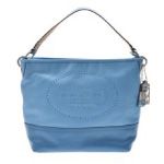 Coach コーチ ハンプトンズウィークエンド ショルダーバッグ レザー バイカラー