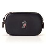 Coach コーチ Disney×Coach コレクション ショルダーバッグ レザー ブラック F59072