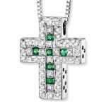 DAMIANI ダミアーニ ベルエポック エメラルド クロスネックレス REF.20039530
