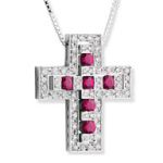DAMIANI ダミアーニ ベルエポック ルビー クロスネックレス REF.20039534