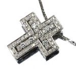 DAMIANI ダミアーニ ベルエポック ダイヤモンド クロス XS ネックレス K18WG