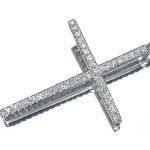 DAMIANI ダミアーニ ダイヤモンド ミステリークロス K18WG ネックレス