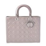 Dior ディオール レディディオール エナメル シルバー ストラップ付