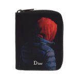 Dior ディオール コンパクトウォレット ブラック フランソワ・バードプリント