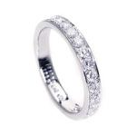 gimel ギメル ハーフエタニティ リング ダイヤ1.03ct