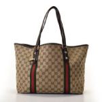 GUCCI グッチ トートバッグ GG柄 キャンバス ベージュ