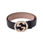 GUCCI グッチ ベルト グッチシマ ブラック