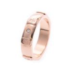 Harry Winston ハリーウィンストン ウェディンロゴリング レディース 1Pダイヤ RG