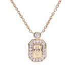 Harry Winston ハリーウィンストン ネックレス HWロゴ YG ダイヤ