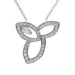 Harry Winston ハリーウィンストン リリークラスターネックレス