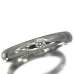 Harry Winston ハリーウィンストン ダイヤモンド 1Pダイヤ バンド リング