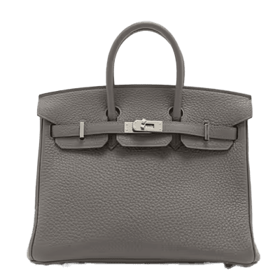 エルメス バーキン25 トゴ エタン シルバー