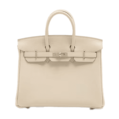 エルメス バーキン25 トゴ ナタ シルバー