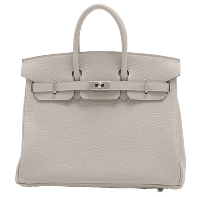 エルメス バーキン25 トリヨンクレマンス マッシュルーム シルバー