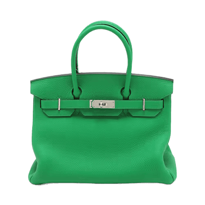 エルメス バーキン30 トゴ バンブー シルバー