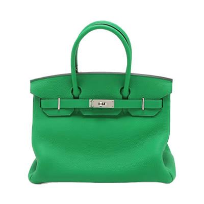 エルメス バーキン30 トゴ バンブー シルバー