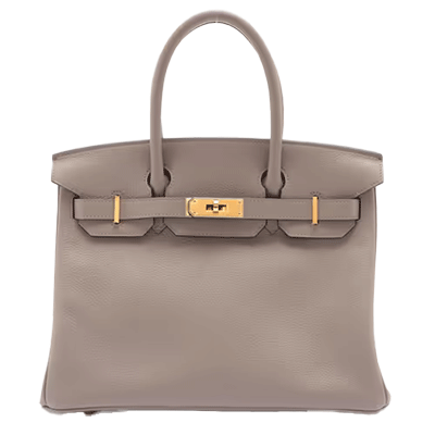 エルメス バーキン30 トリヨンクレマンス トゥルティエールグレー ゴールド