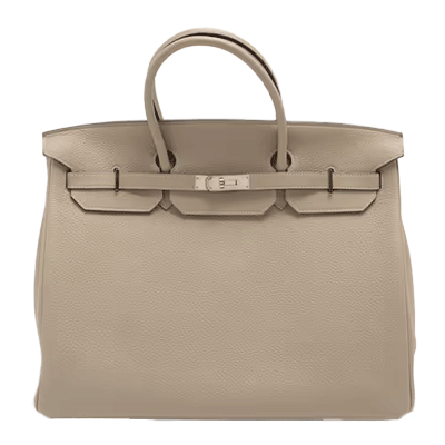 エルメス バーキン40 トリヨンクレマンス トゥルティエールグレー シルバー
