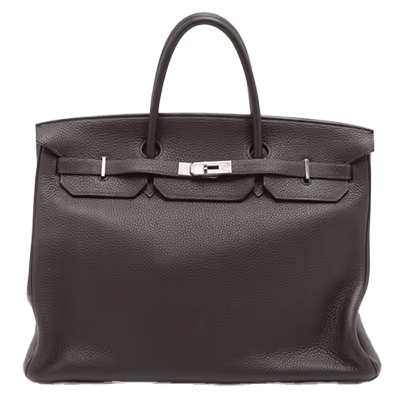 エルメス バーキン40 トゴ カカオ シルバー