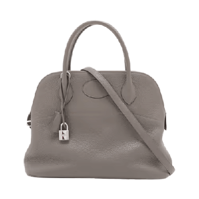 エルメス ボリード31 トリヨンクレマンス エタン シルバー