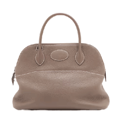 エルメス ボリード31 トリヨンクレマンス エトゥープ シルバー