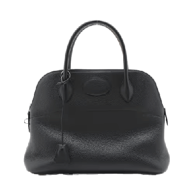 エルメス ボリード31 トリヨンクレマンス ブラック シルバー