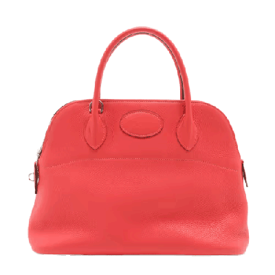 エルメス ボリード31 トリヨンクレマンス ルージュピヴォワンヌ シルバー