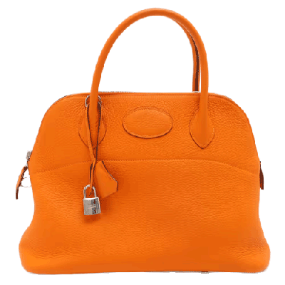 エルメス ボリード31 トリヨンクレマンス オレンジ シルバー