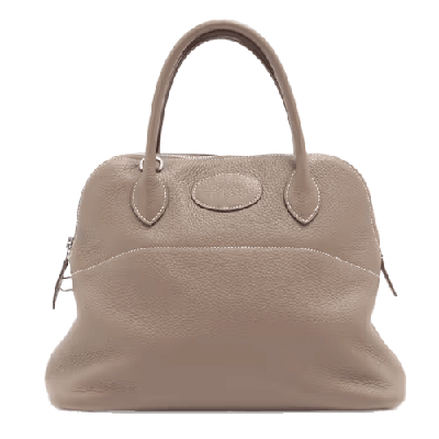 エルメス ボリード31 トリヨンクレマンス エトゥープ シルバー