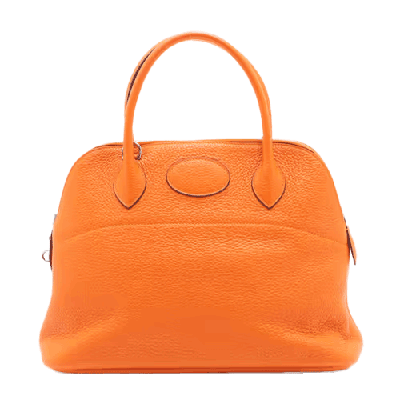 エルメス ボリード31 トリヨンクレマンス オレンジ シルバー