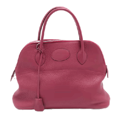 エルメス ボリード31 トリヨンクレマンス ルビー シルバー