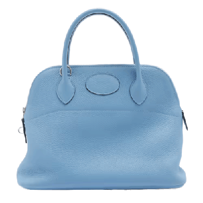 エルメス ボリード31 トリヨンクレマンス ブルーパラダイス シルバー