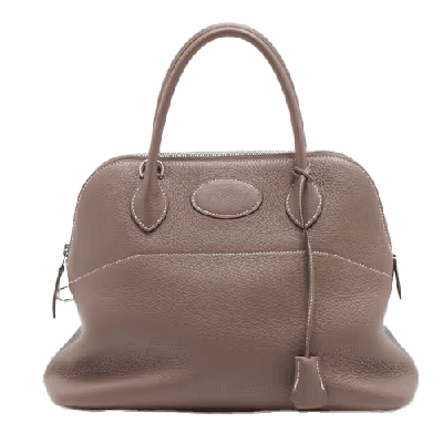 エルメス ボリード31 トリヨンクレマンス エトゥープ シルバー