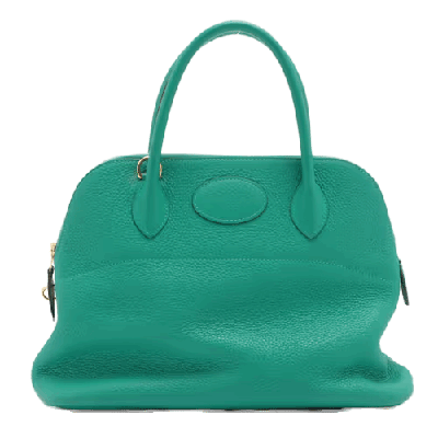 エルメス ボリード31 トリヨンクレマンス ヴェールヴェルティゴ ゴールド