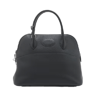 エルメス ボリード31 トリヨンクレマンス ブラック シルバー