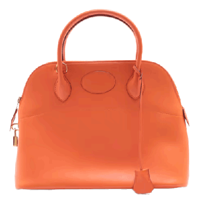 エルメス ボリード31 ヴォーガリバー オレンジ ゴールド