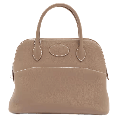 エルメス ボリード31 トリヨンクレマンス エトゥープ シルバー