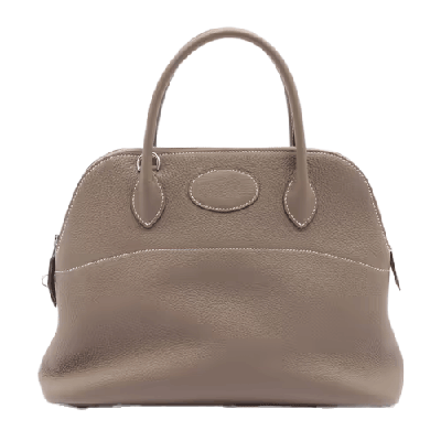 エルメス ボリード31 トリヨンクレマンス エトゥープ シルバー