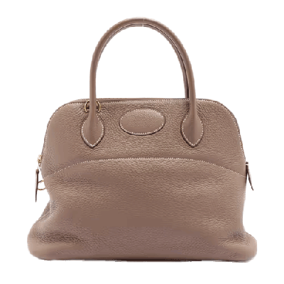 エルメス ボリード31 トリヨンクレマンス エトゥープ ゴールド