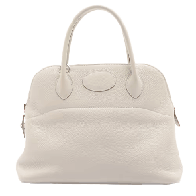 エルメス ボリード31 トリヨンクレマンス べトン シルバー